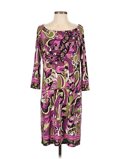 Pre-owned Lily Cocktail Dress In Purple