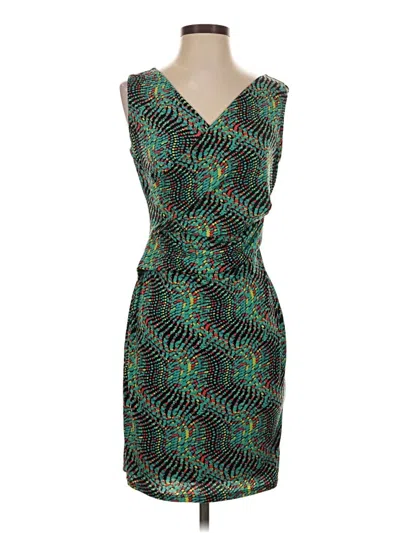 Pre-owned Lily Cocktail Dress In Teal