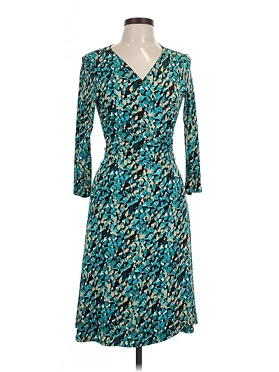 Pre-owned Lily Cocktail Dress In Teal