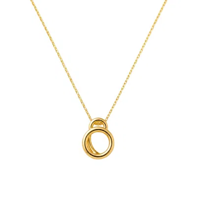 Lily Flo Jewellery Women's Endlessly Becoming Gold Necklace