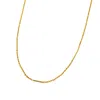 Lily Flo Jewellery Women's Gold Light Line Bar Necklace In Gold