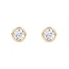 Lily Flo Jewellery Women's Nova Brilliant Cut Diamond Stud Earrings In 14k Gold