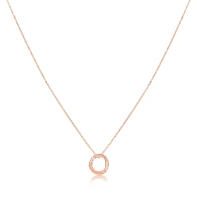 Lily Flo Jewellery Women's Pure Karma Rose Gold Necklace