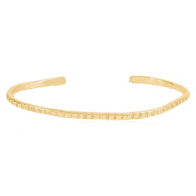 Lily Flo Jewellery Women's Stardust Solid Gold Cuff