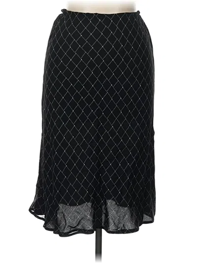 Pre-owned Lily Formal Skirt In Black