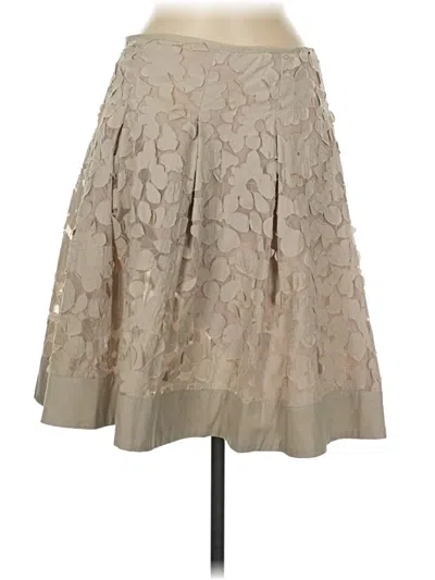 Pre-owned Lily Formal Skirt In Tan