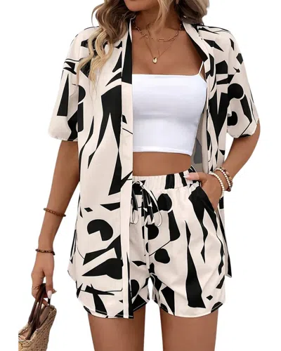 LILY KIM LILY KIM 2PC CARDIGAN & SHORT SET