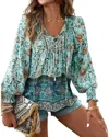 Lily Kim Blouse In Multi