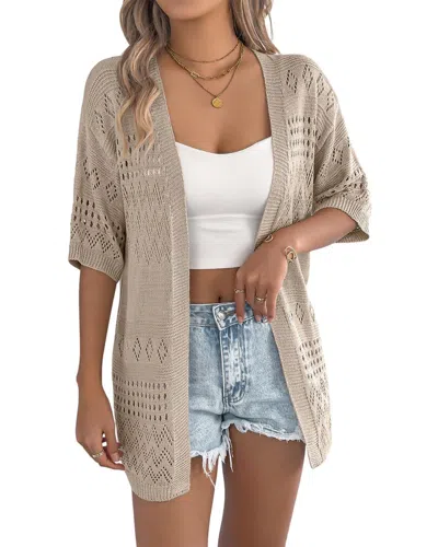 Lily Kim Cardigan In Gray