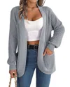 Lily Kim Cardigan In Gray