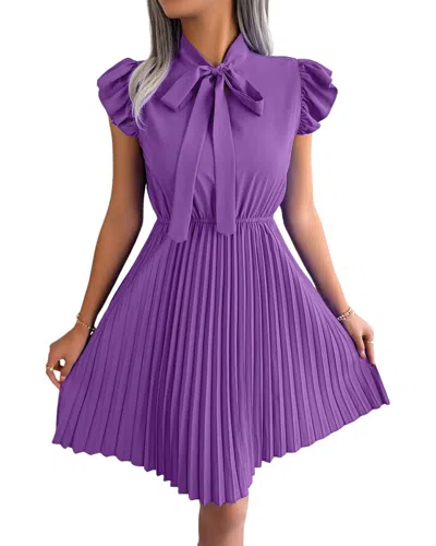Lily Kim Dress In Purple