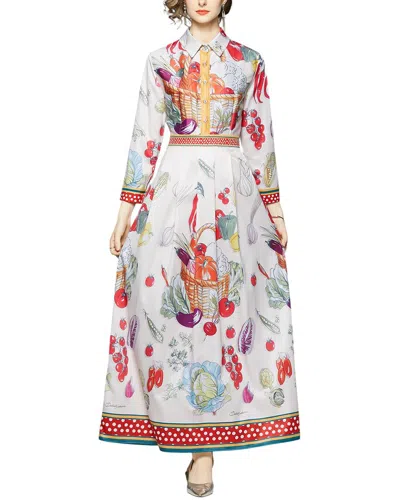 Lily Kim Dza Maxi Dress In Multi