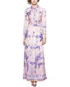 Lily Kim Dza Maxi Dress In Multi