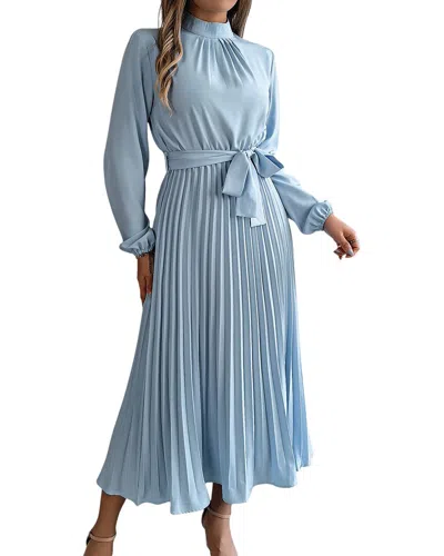 Lily Kim Maxi Dress In Blue