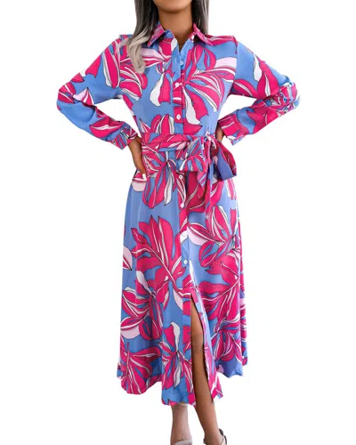 Lily Kim Maxi Dress In Blue