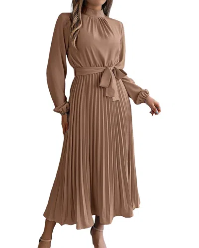 Lily Kim Midi Dress In Green