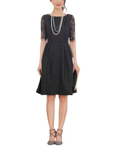 Lily Kim Mini Dress In Black