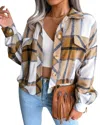 Lily Kim Shacket In Multi