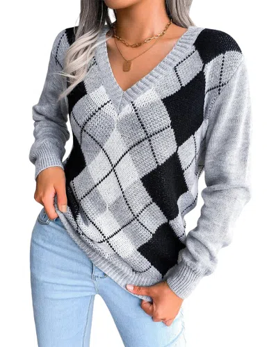 Lily Kim Sweater In Grey