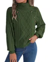 Lily Kim Sweater In Green