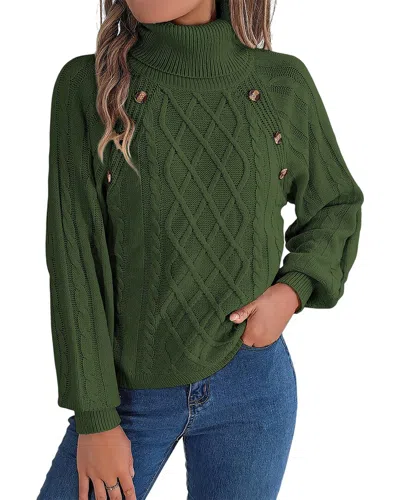 Lily Kim Sweater In Green
