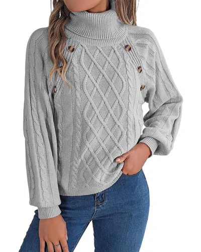 Lily Kim Sweater In Grey