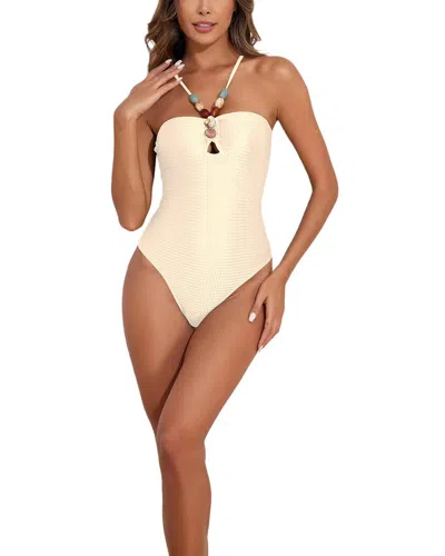 Lily Kim Swimsuit In White