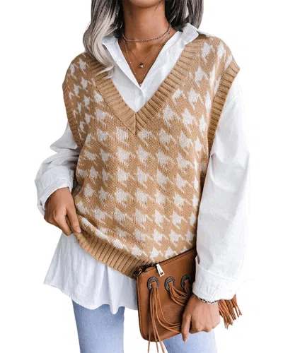 Lily Kim Vest In Brown