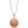 Lily Nily 3d Basketball Necklace In Silver