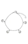 Lily Nily 3d Volleyball Bracelet In Silver