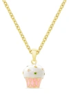 LILY NILY LILY NILY CUPCAKE PENDANT NECKLACE