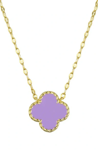 Lily Nily Kids' Clover Pendant Necklace In Gold