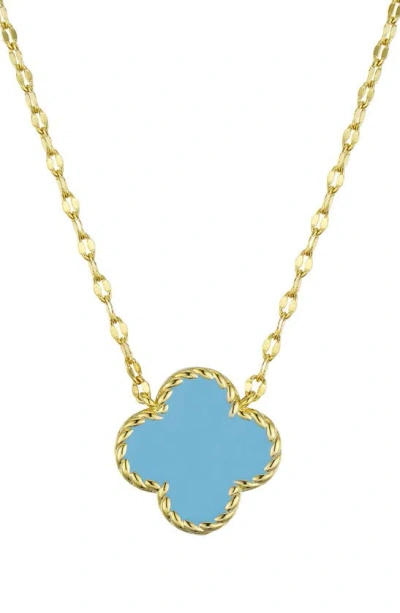 Lily Nily Kids' Clover Pendant Necklace In Gold