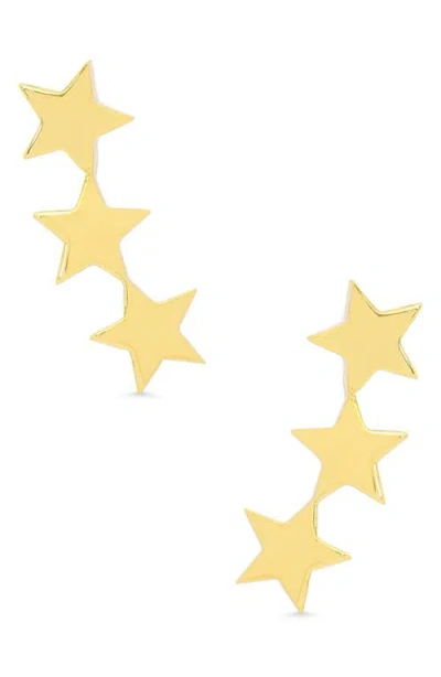 Lily Nily Kids' Star Ear Crawlers In Gold