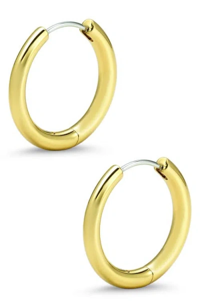 Lily Nily Kids' Tubular Hoop Earrings In Gold
