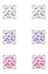 LILY NILY PACK OF 3 STUD EARRINGS