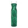 Lily Phellera Women's Alba Cocktail Party Dress Midi In Absinth Green In Green