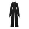 Lily Phellera Women's Caelestis Jumpsuit In Midnight Black In Black