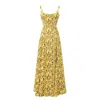 Lily Phellera Women's Daphne Floral Print Summer Maxi Dress