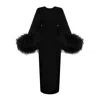 Lily Phellera Women's Deva Dress In Midnight Black In Black