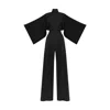 Lily Phellera Women's Io Jumpsuit In Midnight Black In Black