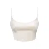 Lily Phellera Women's Luna Corset Top In Angel Breath White