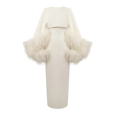 Lily Phellera Women's White Deva Dress