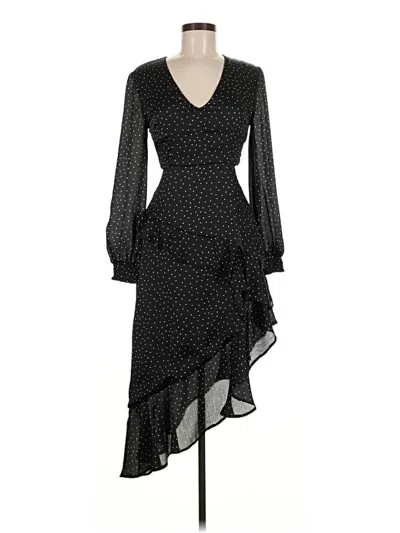 Pre-owned Lily Rain Cocktail Dress In Black