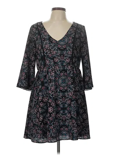 Pre-owned Lily Rose Casual Dress In Black
