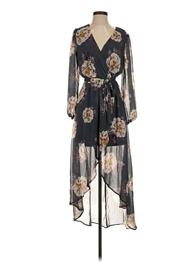 Pre-owned Lily Rose Casual Dress In Black