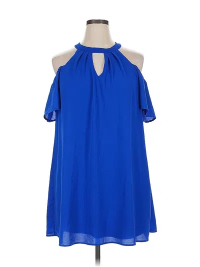 Pre-owned Lily Rose Casual Dress In Blue