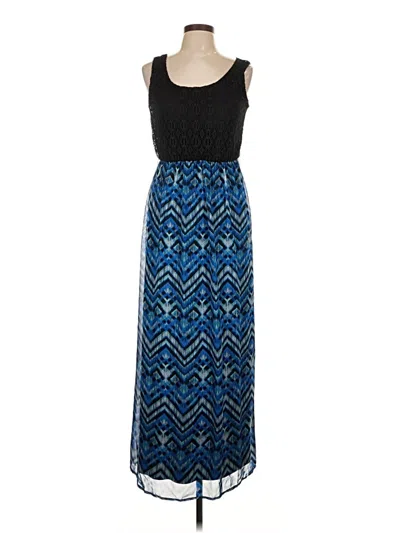 Pre-owned Lily Rose Casual Dress In Blue