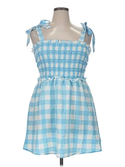 Pre-owned Lily Rose Casual Dress In Blue