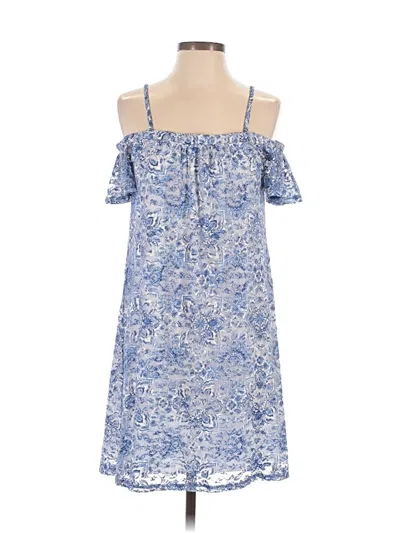Pre-owned Lily Rose Casual Dress In Blue